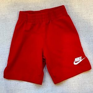 Boys Nike Red Shorts size XS/4